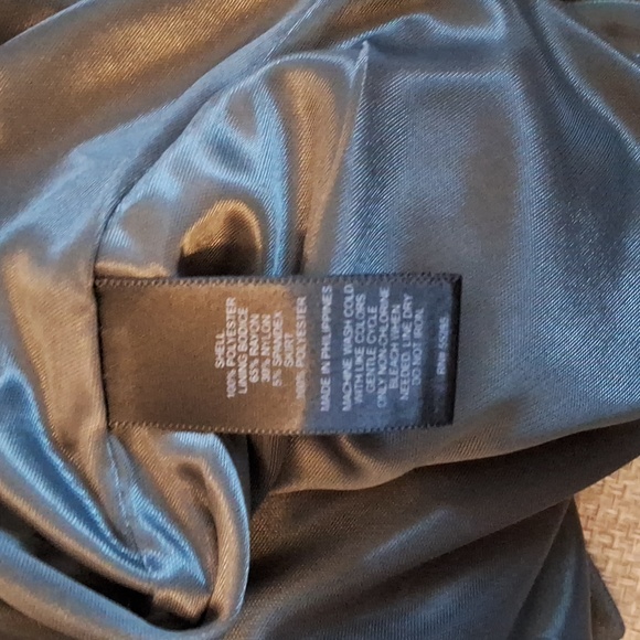 Express Metallic Gray Mini Dress - Picture 5 of 7